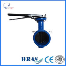 Quality and quantity assured steel casting hand control butterfly valve